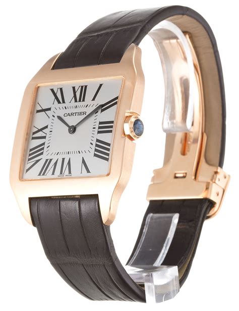 cartier santos xl diamond watch replica|cartier santos dumont ultra thin.